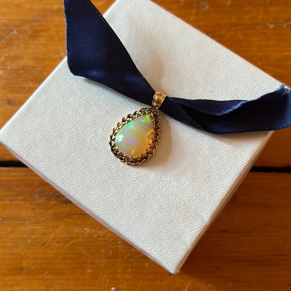 Antique Opal Pendant